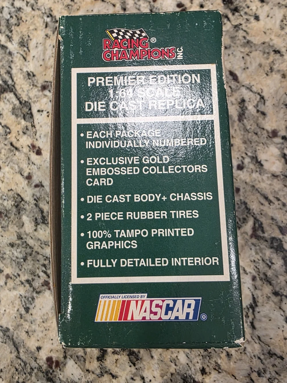 Harry Gant #33 Farewell Tour 1994 Die-Cast Race Car Toy - Green - AUTOGRAPHED!